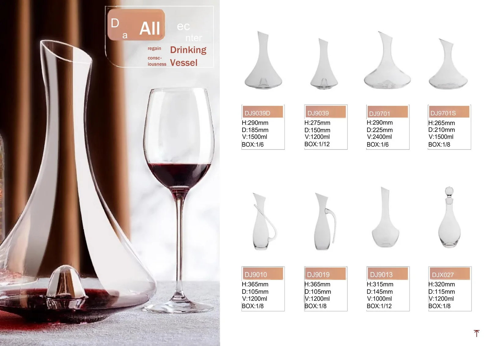 Baijiu Decanter Range page 29