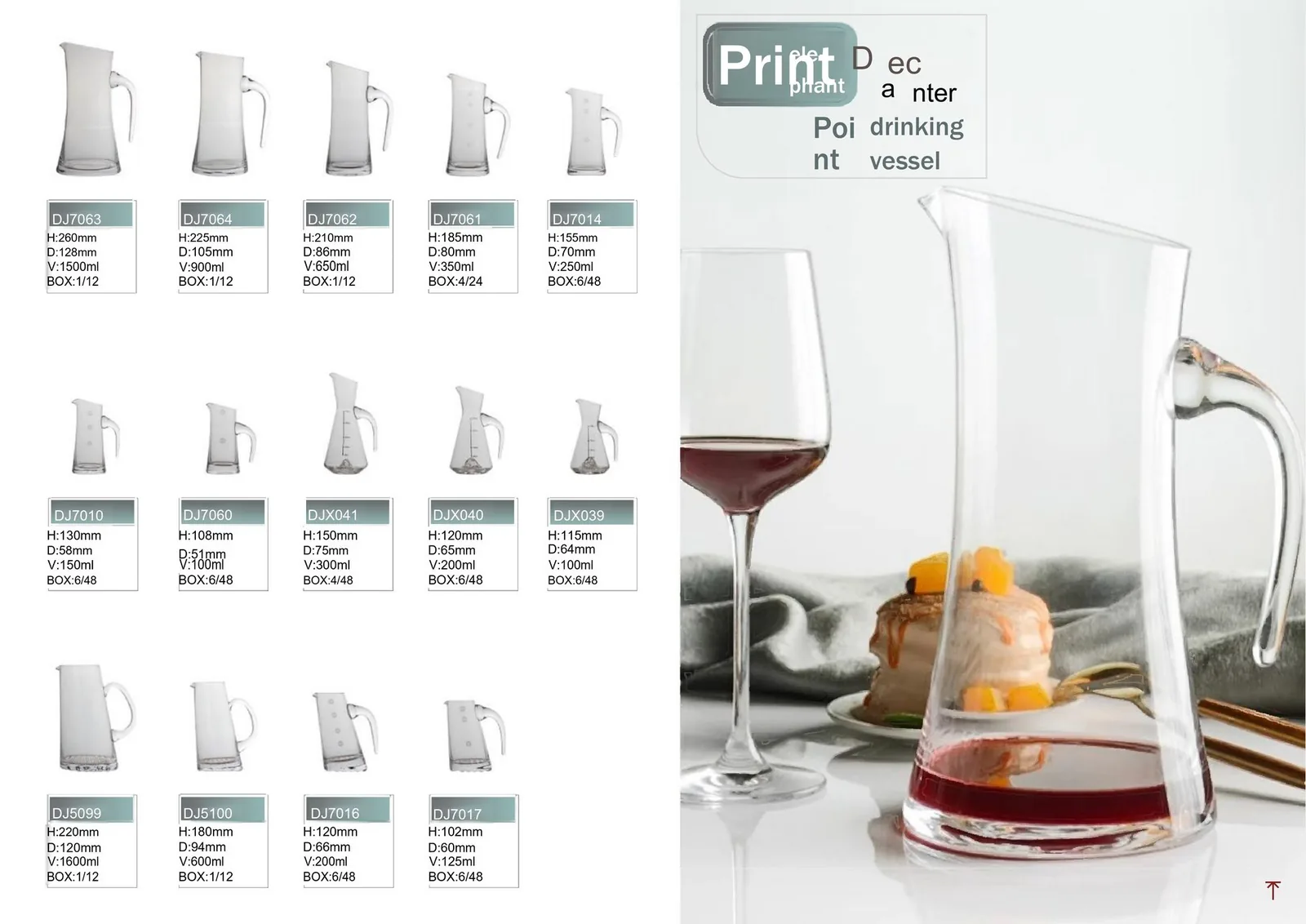 Cold-Water Jugs & Baijiu Decanters page 40