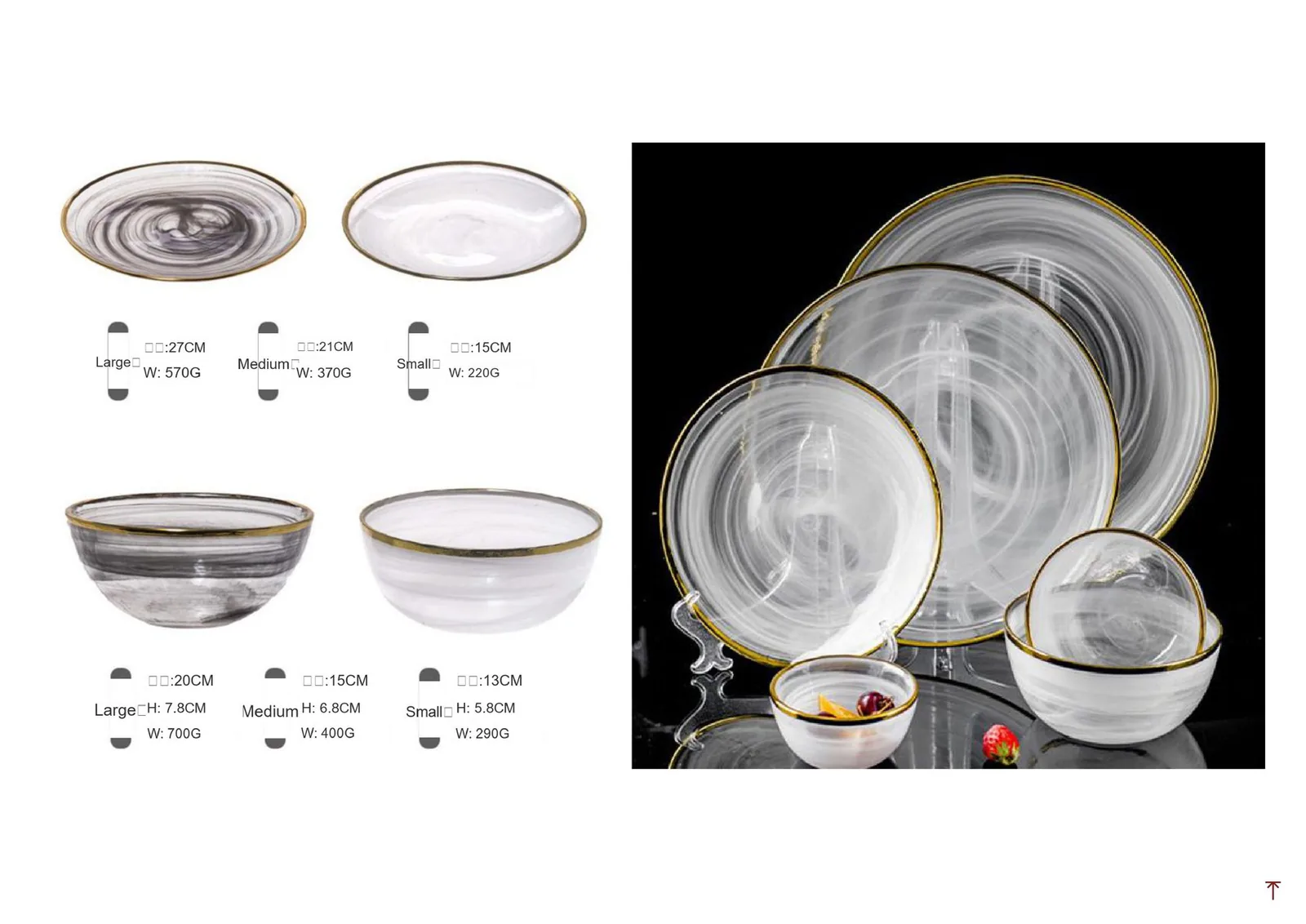 Glass Plate & Bowl page 99