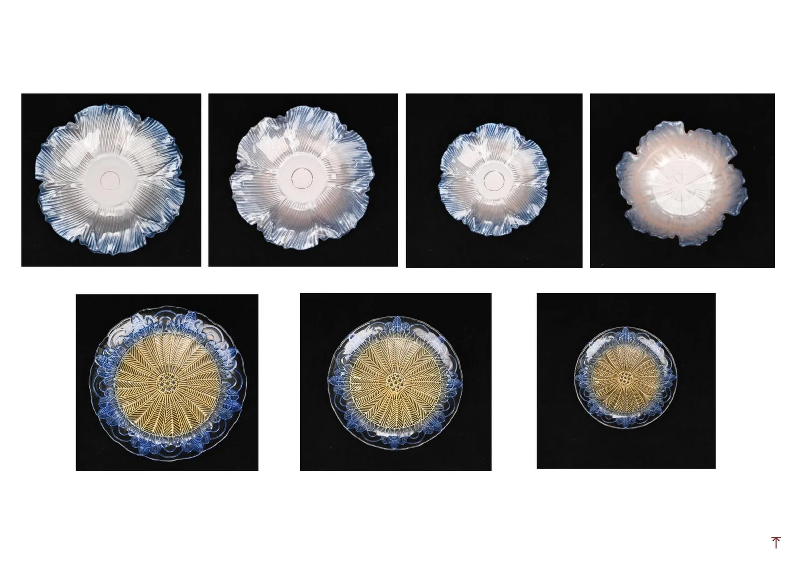 Glass Plate & Bowl page 120