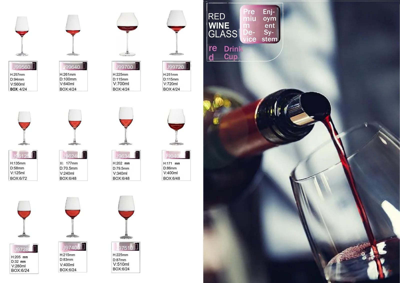 Red Wine Glass Series page 6