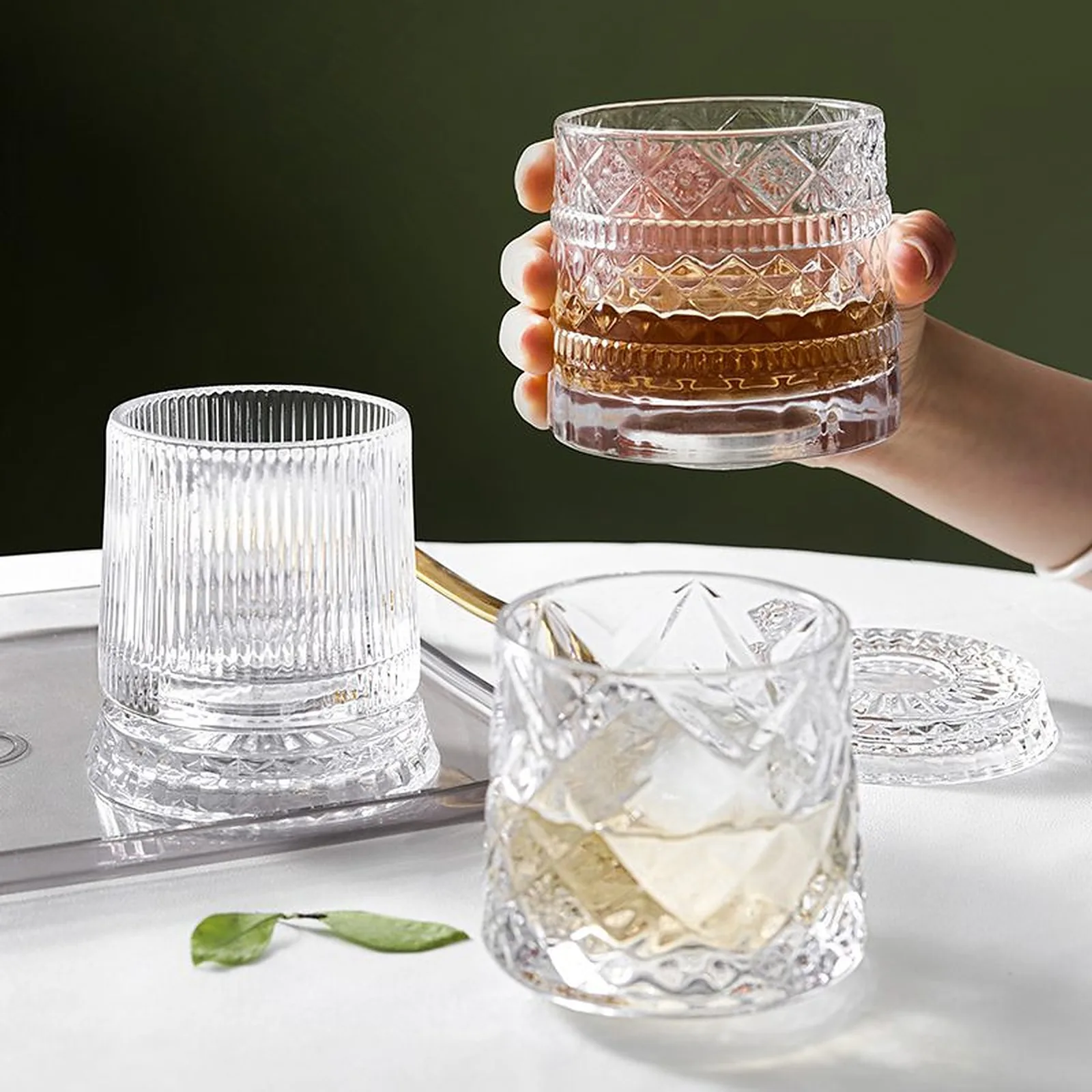 Decanter & Bar Sets — Star-Cut Decanter Sets