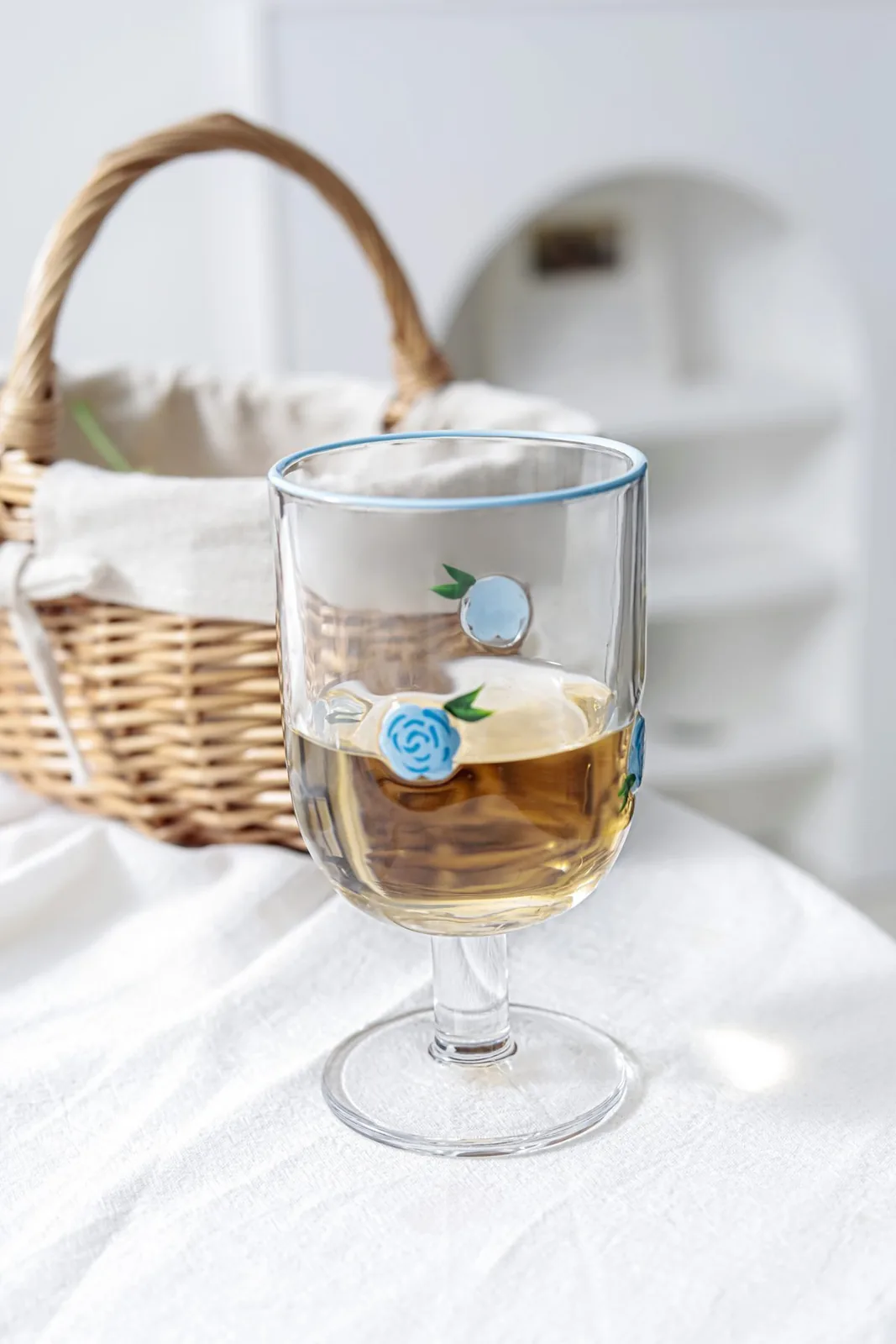 Hand-Painted Fruit Glassware — Hand-Painted Fruit Glassware