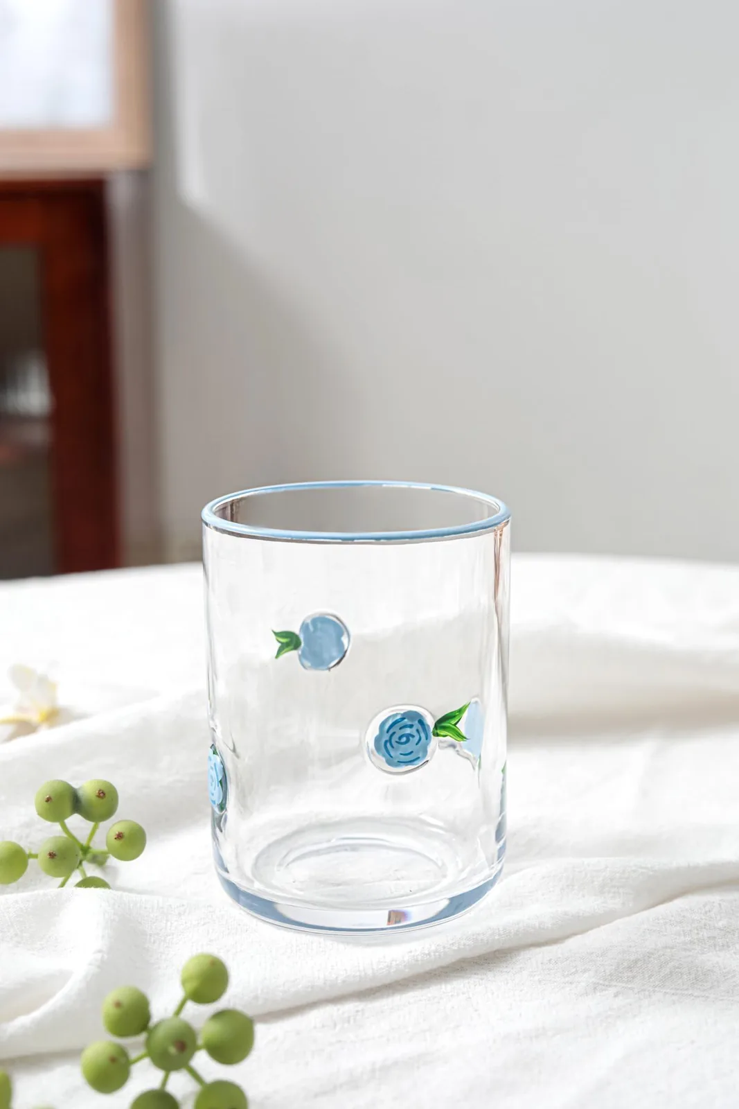 Hand-Painted Fruit Glassware — Hand-Painted Fruit Glassware