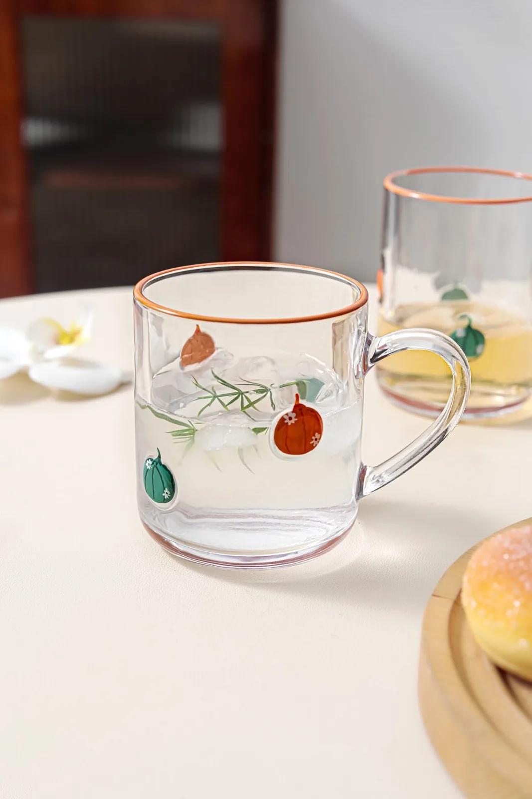 Hand-Painted Fruit Glassware — Hand-Painted Fruit Glassware