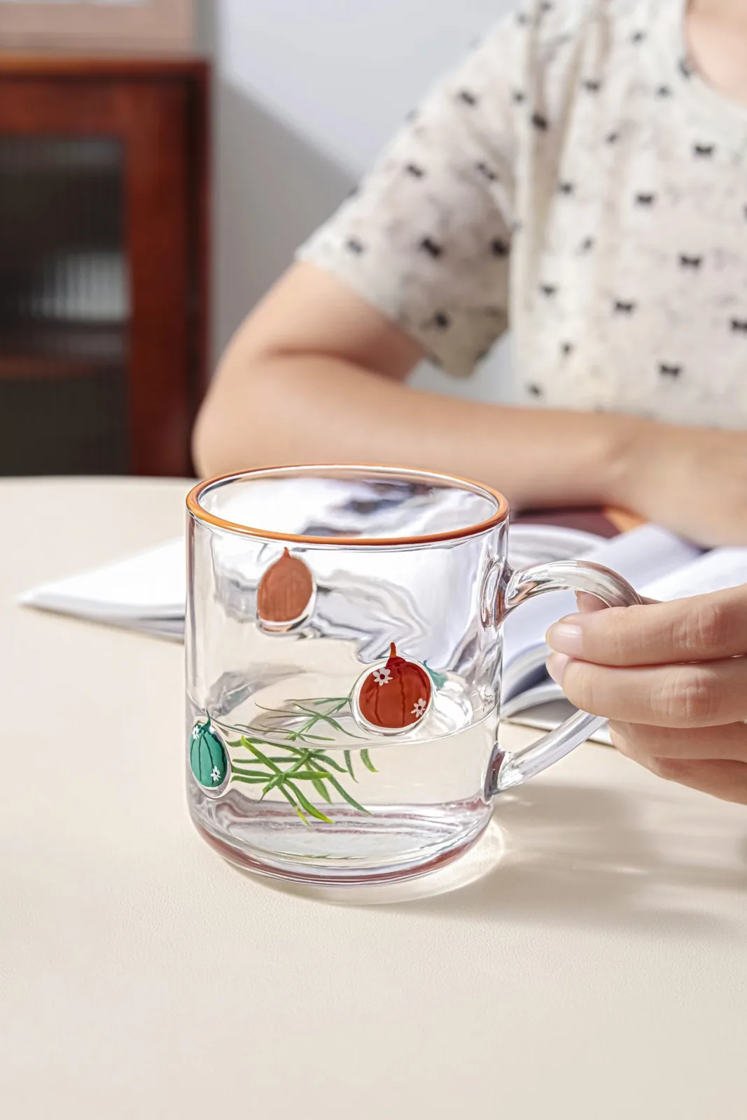 Hand-Painted Fruit Glassware — Hand-Painted Fruit Glassware