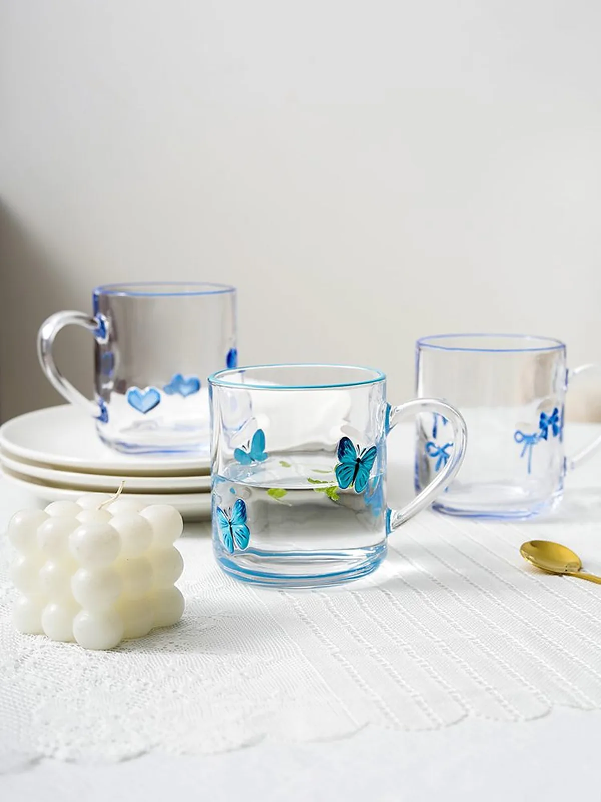 Hand-Painted Fruit Glassware — Hand-Painted Fruit Glassware