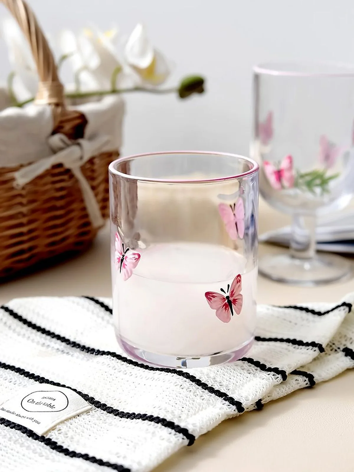 Hand-Painted Fruit Glassware — Hand-Painted Fruit Glassware