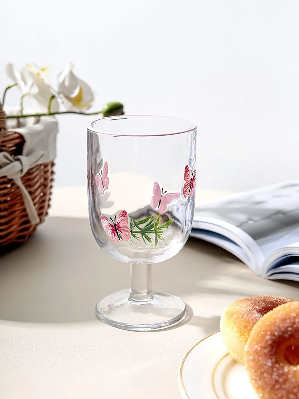Hand-Painted Fruit Glassware — Hand-Painted Fruit Glassware