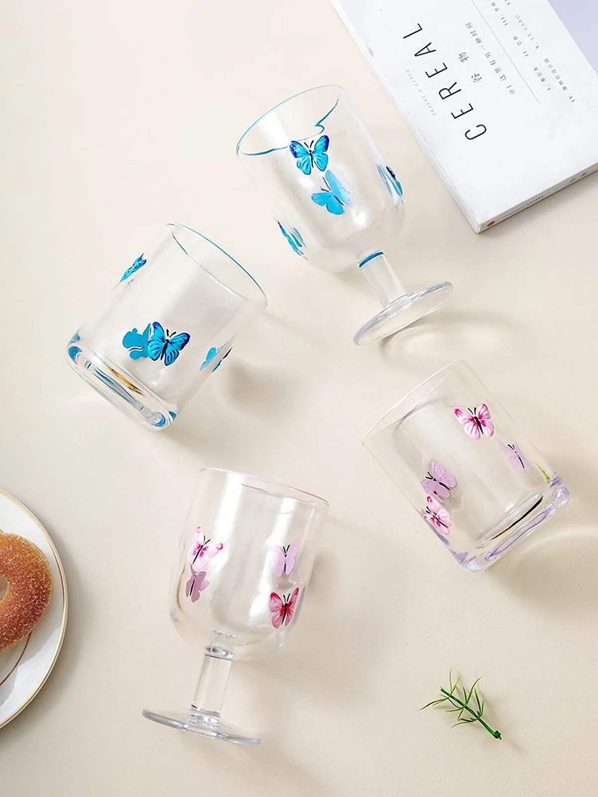 Hand-Painted Fruit Glassware — Hand-Painted Fruit Glassware