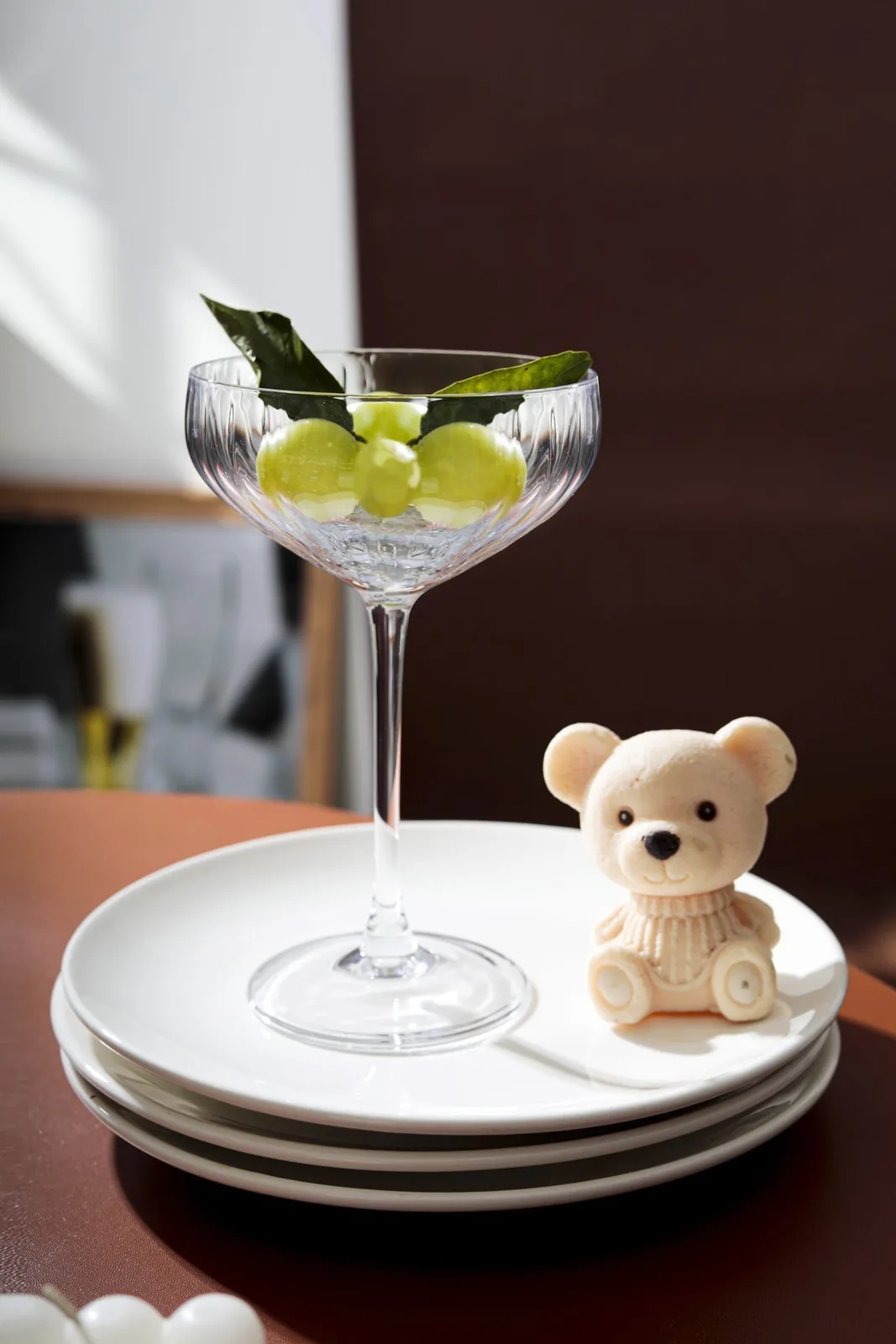 Hand-Blown Stemware Collection — Pumpkin Goblets Collection