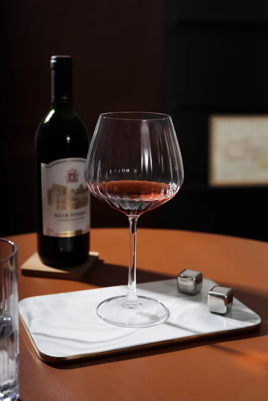 Hand-Blown Stemware Collection — Pumpkin Goblets Collection